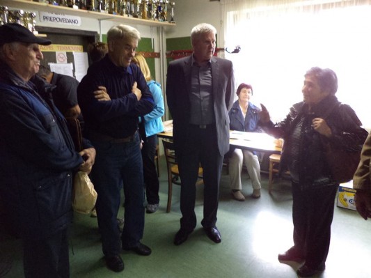 Upokojenci na državnem tekmovanju z zračno puško